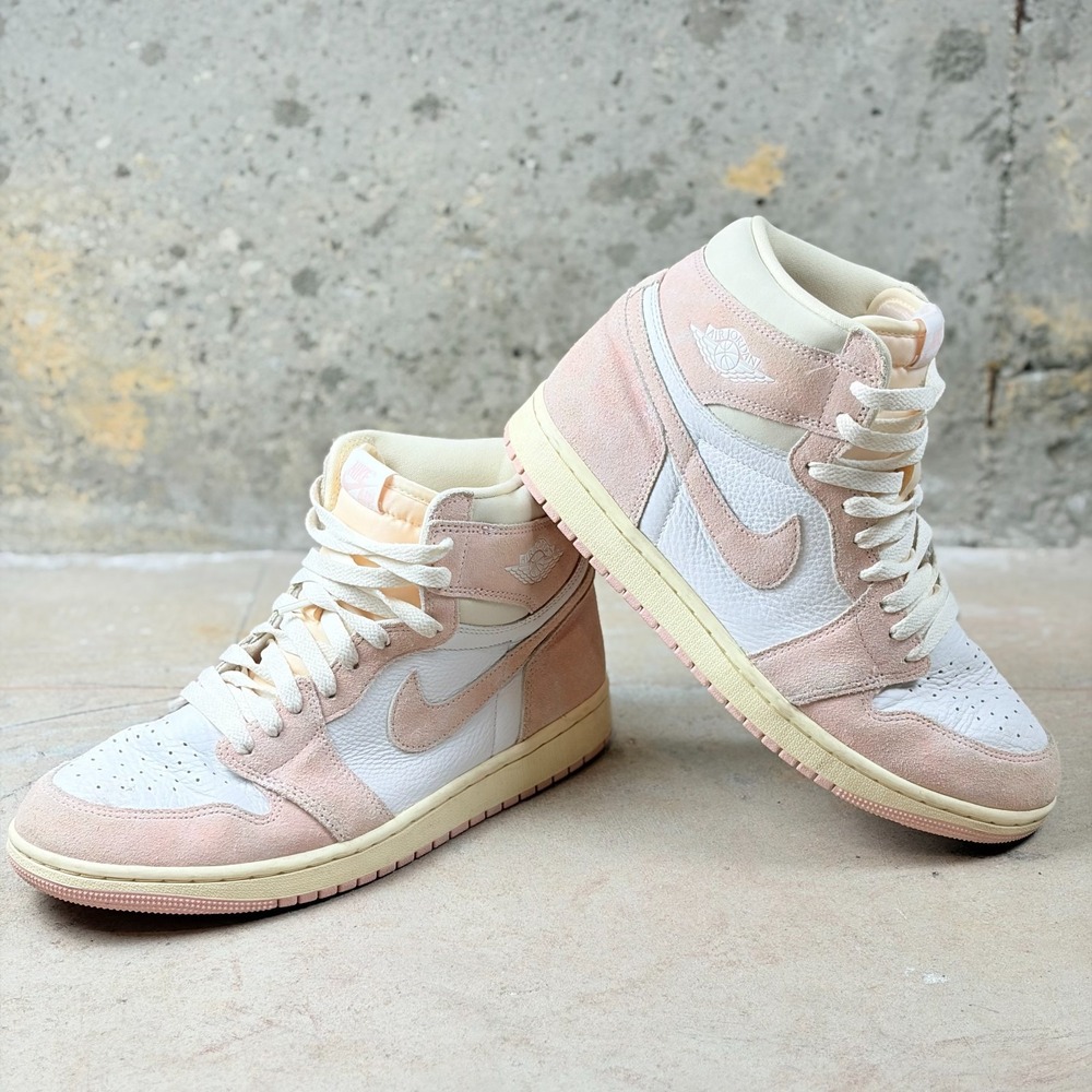 Nike Air Jordan 1 Retro High OG FD2596-600 Women's Sneakers 10 Pink White Shoes